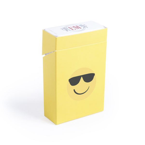 Zigaretten Hülle Straik Emoji Brille