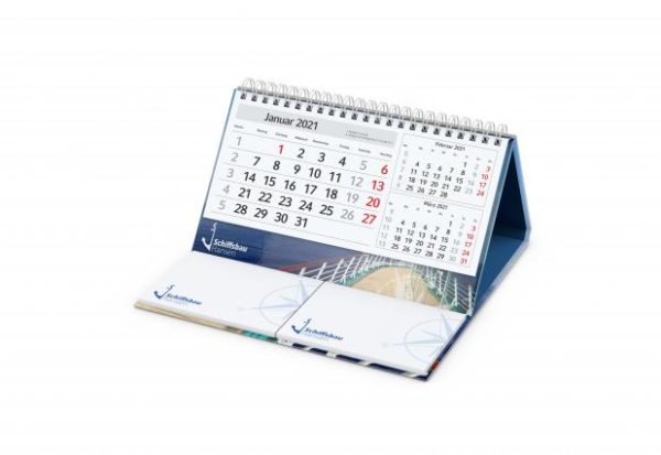 Tisch-Aufstellkalender Delta Version B