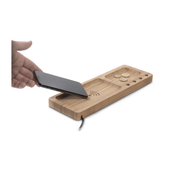 Rackpack® Holzbox Wireless Wine kabelloses Aufladen