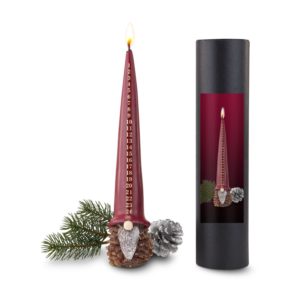 Adventskalenderkerze aus Wachs
