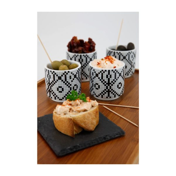 Geschenkset Tapas Fuego moderne ASA Mini-Snack-Becher-Set
