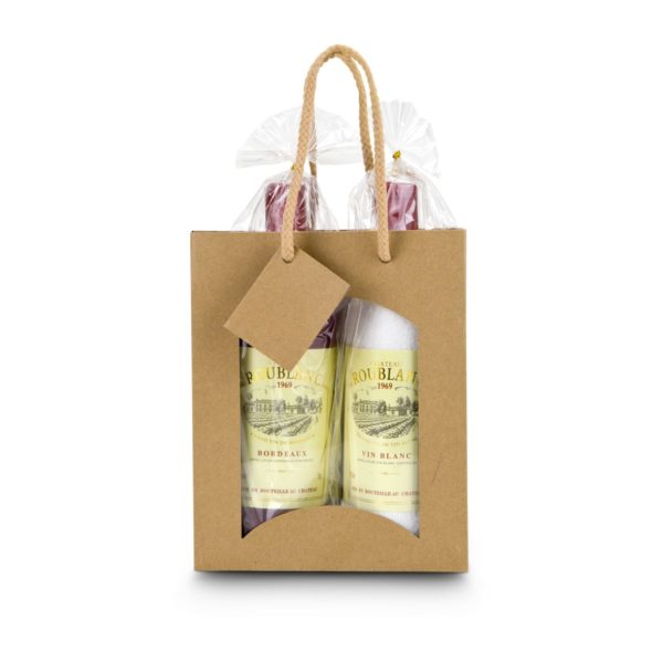 Geschenkset Wellness Handtücher in Weinform