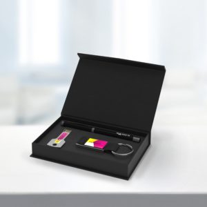 Geschenkset Mix USB Stick Schlüssel - Schlüsselanhänger - Stift