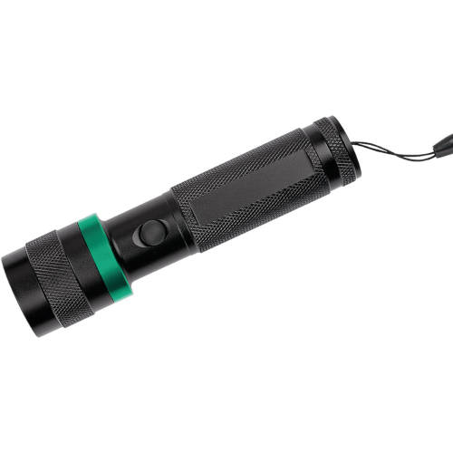 3 Watt LED Leuchte "Security 3W" schwarz-grün