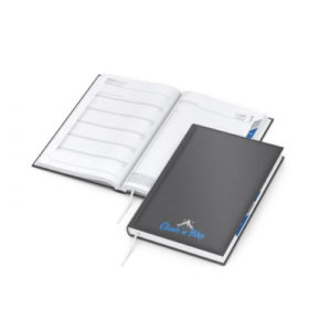 Buchkalender Manager Register Bestseller Siebdruck Digital