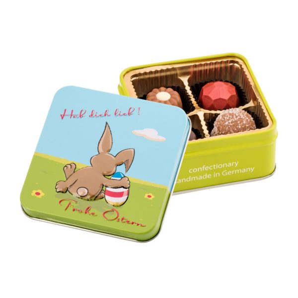 Frohe Ostern - Hab dich lieb - Pralinen 50g
