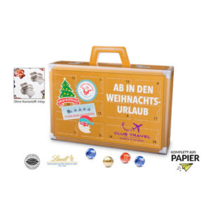 Lindt Lindor Adventskalender "Koffer" Eco