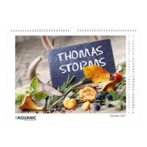Magic Pix Wandkalender A4 mit Kundennamen