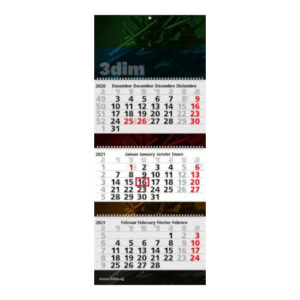 Mehrblockmonatskalender 3 Monate Maxi Wire - O Bestseller