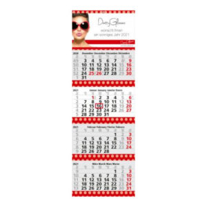 Mehrblockmonatskalender 4 Monate Quadro Post Bestseller