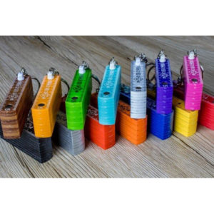 Minizollstock Funky als Schlüsselanhänger