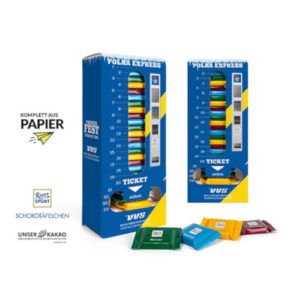 Ritter Sport Adventsspender "Turm" Eco