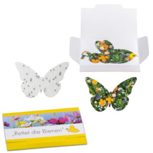 Schmetterling Samenpapier