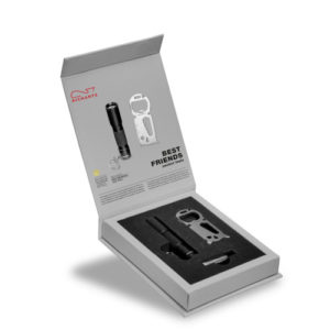 Geschenkset Best Friends Pockettool und LED Light