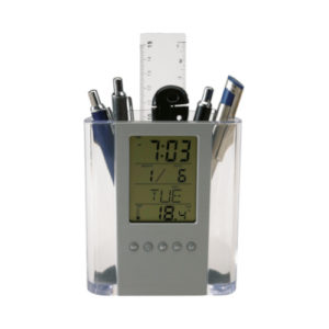 LCD Wecker - Stifthalter