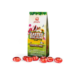 Lindt Lindor Ostereier in Standboden - Kartonage