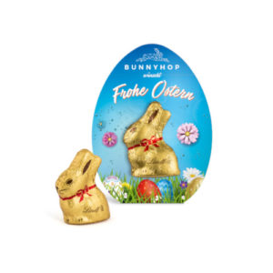 Lindt Mini Goldhase in Osterei - Werbekartonage