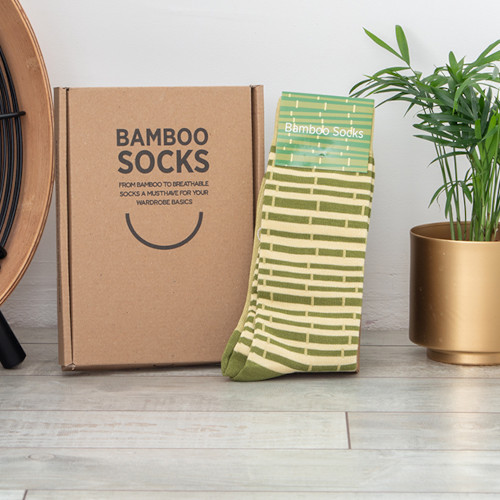Socken aus Bambusfasern Design 2 mit Box