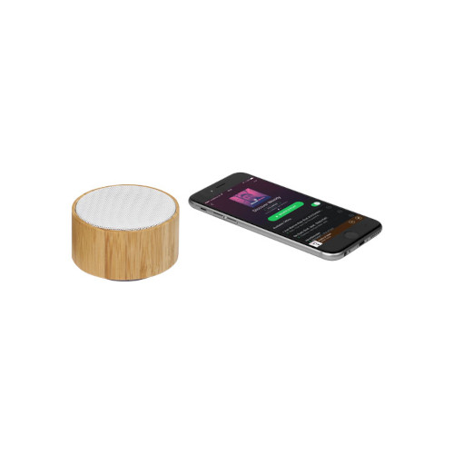 Cosmos Bluetooth® Lautsprecher aus Bambus weiss