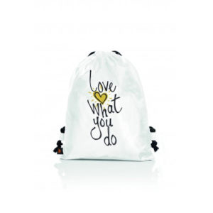 Halfar Taftrucksack weiss