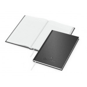 Note Book A5 mit Prägung aus Recyclingpapier