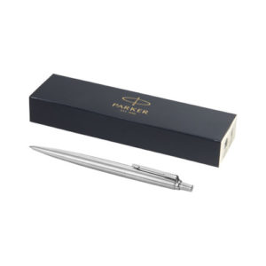 Parker Jotter Kugelschreiber stainless Geschenkkarton schwarz