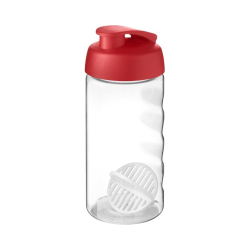 Shakerflasche H2O Active 500 ml rot - transparent