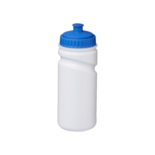 Sportflasche Easy Squeeze 500 ml weiss - royalblau