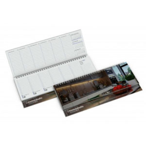 Tisch - Querkalender Compact aus Recyclingpapier
