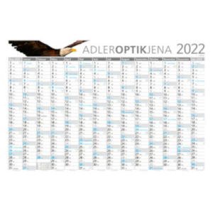 Wandkalender 14 Monate Horizont aus Recyclingpapier