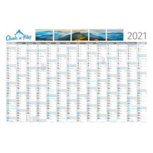 Wandplaner Whiteboard 14 Monate zum Beschriften