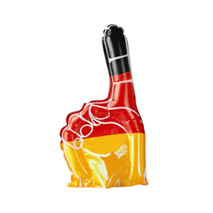 Aufblasbarer Zeigefinger Deutschland