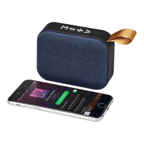 Fashion Stoff Bluetooth® Lautsprecher royalblau
