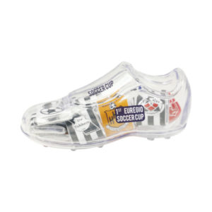 Fußballschuh Sparbüchse mit Schokolade