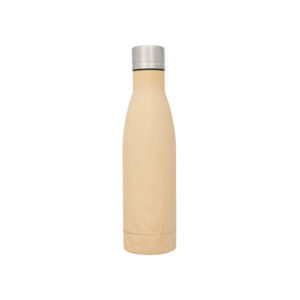 Isolierflasche kupfer vakuum Holz Optik 500 ml