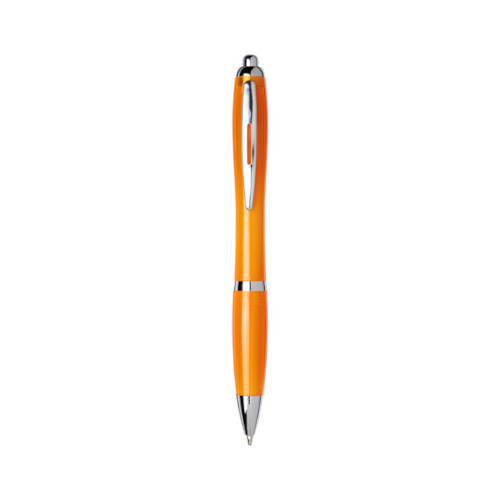 Kugelschreiber Nash aus recyceltem Kunststoff orange