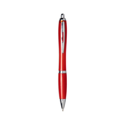 Kugelschreiber Nash aus recyceltem Kunststoff rot