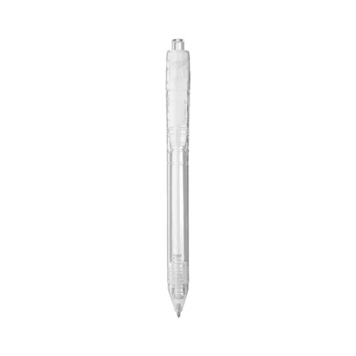 Kugelschreiber Vancouver aus recyceltem PET Kunststoff transparent-klar