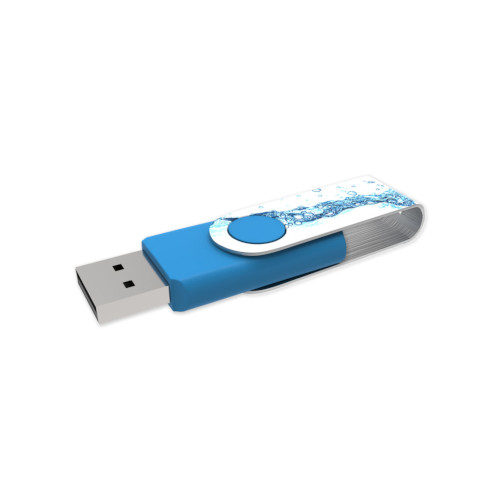 USB Stick Twister Max Print hellblau