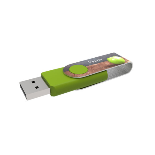 USB Stick Twister Max Print lemongrün