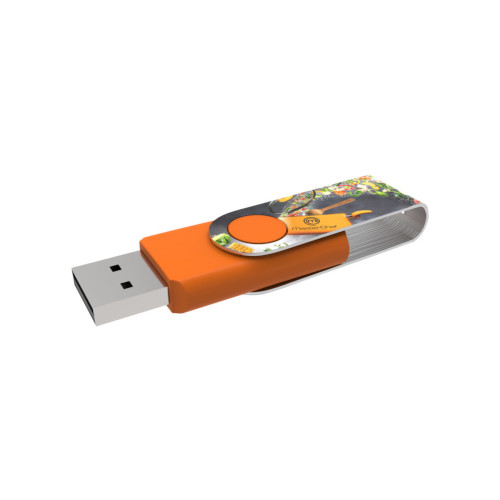 USB Stick Twister Max Print orange