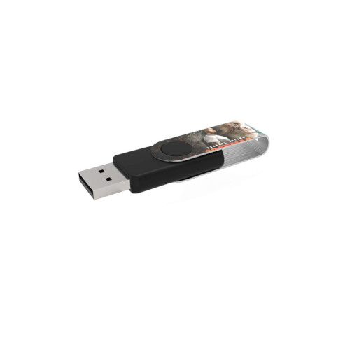 USB Stick Twister Max Print schwarz
