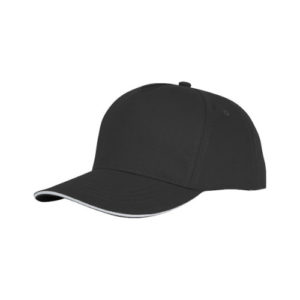 Ceto Cap mit Sandwichschirm schwarz
