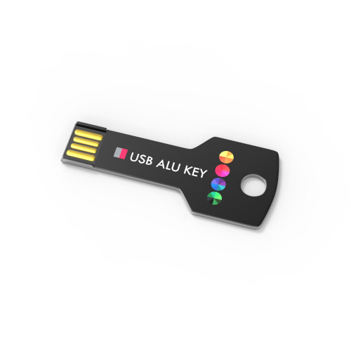 USB Stick Alu Key schwarz