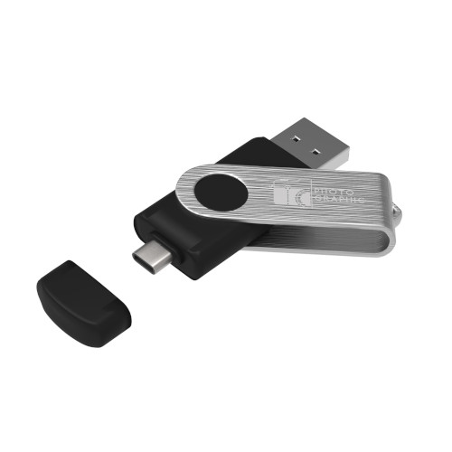 USB Stick Twister C 3.0 Lasergravur