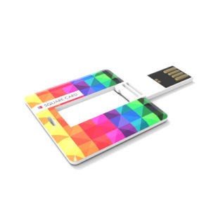 USB Stick quadratische Karte