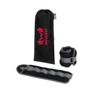 2 x 1 kg verstellbare Hand und Fußgelenksmanschette