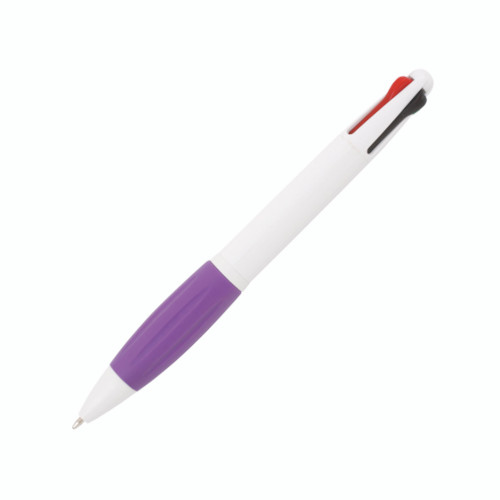 4 Farben Kugelschreiber Paxi dunkelviolett