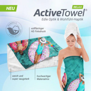 ActiveTowel® Relax – Das Wohlfühl - Handtuch