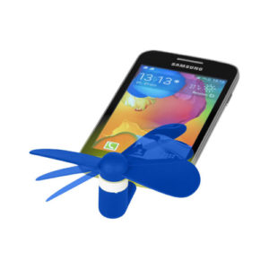 Airing Micro USB-Ventilator royalblau